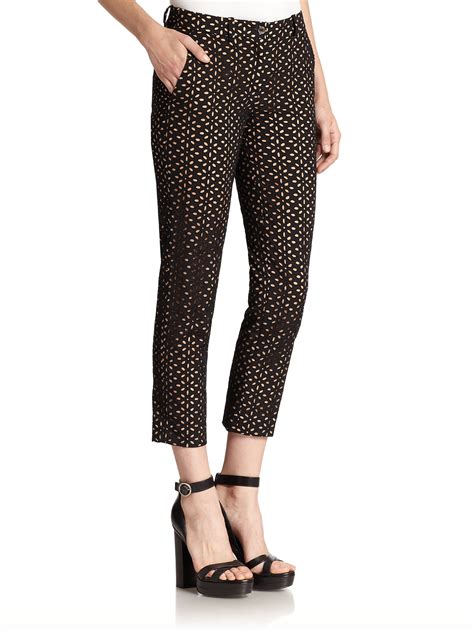 michael kors woman black|Michael Kors women's pants suit.